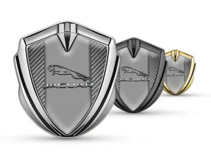 Jaguar Metallico Cupolato Emblema Disegno Tuning Max Splendente